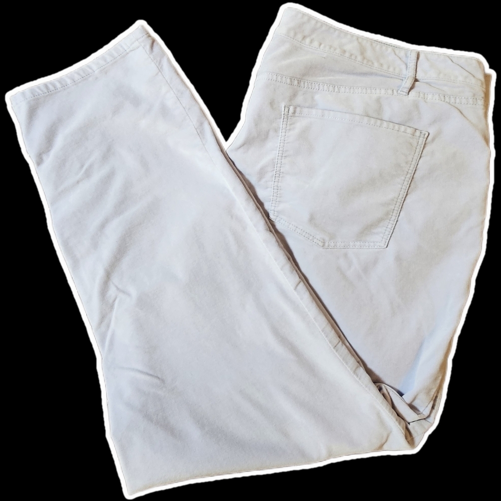 Talbots Baby Blue Velvet Pants Size 22 - Picture 6 of 6